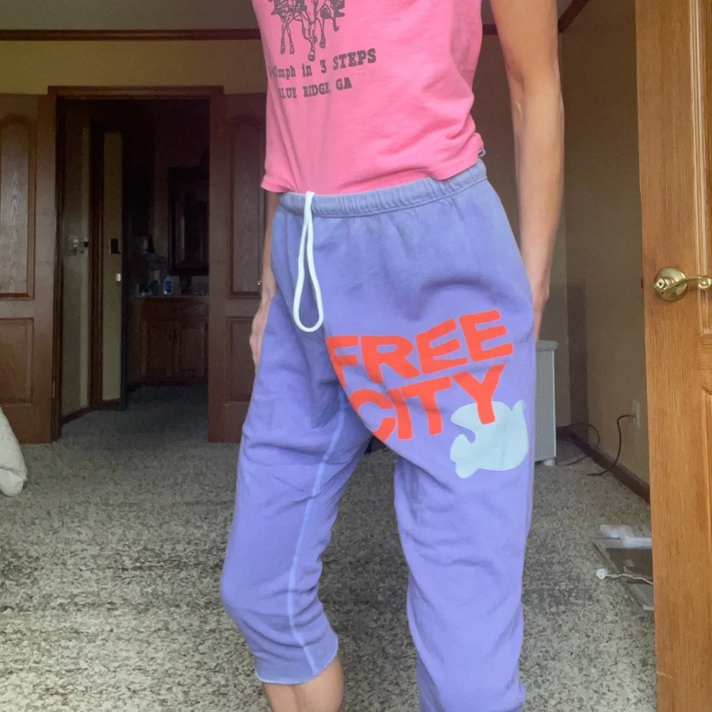 BUNDLE Aviator Nation Zip-Up XS & Free City Sweatpants Small EUC! - Picture 3 of 16